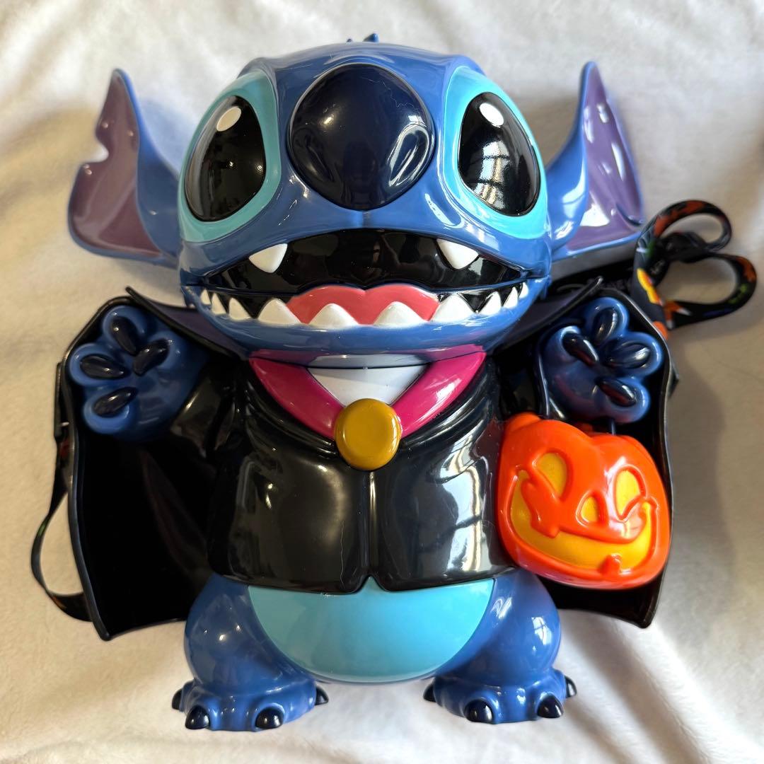 2024 スティッチ ディズニー ポップコーン バケット ハロウィン　海外限定