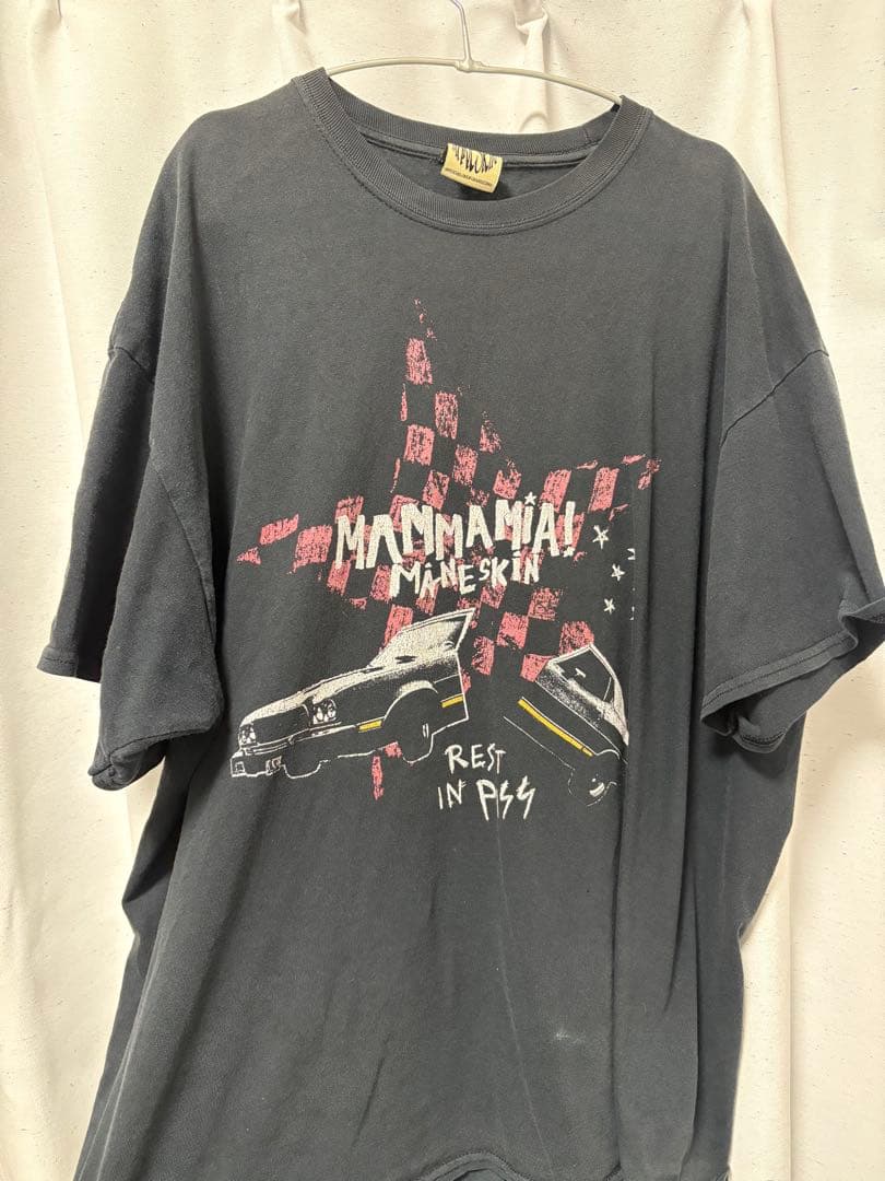マネスキン Måneskin Tシャツ 初期　MAMMAMIA!