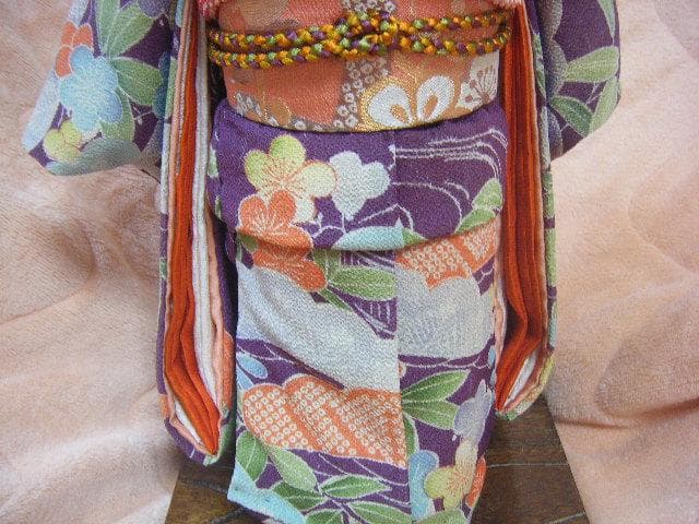 「京都洛齊」市松人形 女の子 約43cm・画像で判断下さい