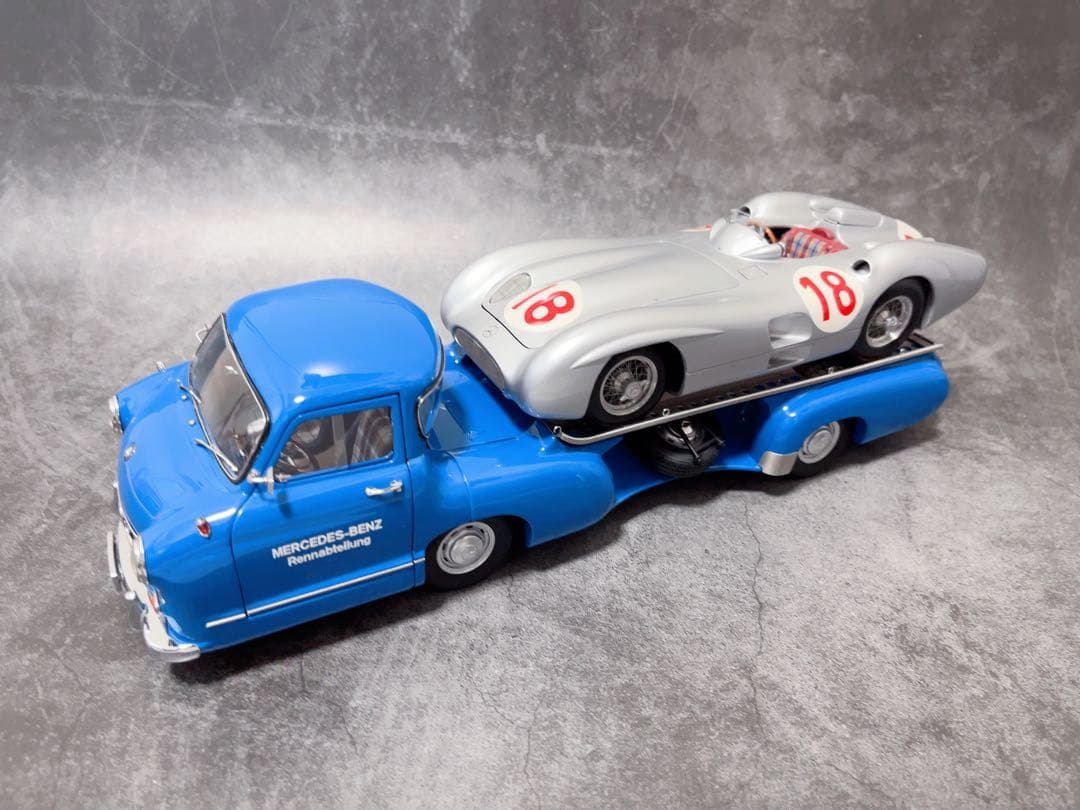 CMC 1/18 メルセデス・ベンツ　W196 優勝車#18 ミニカー