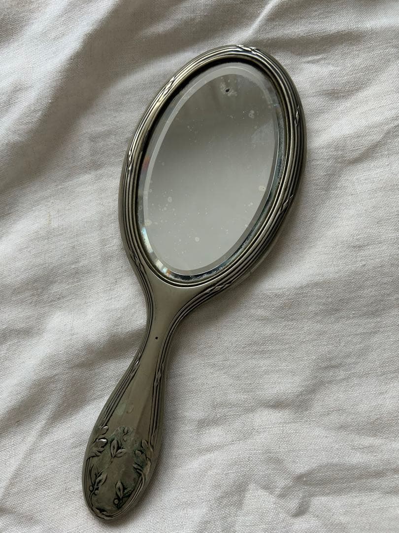 フランスアンティーク　手鏡