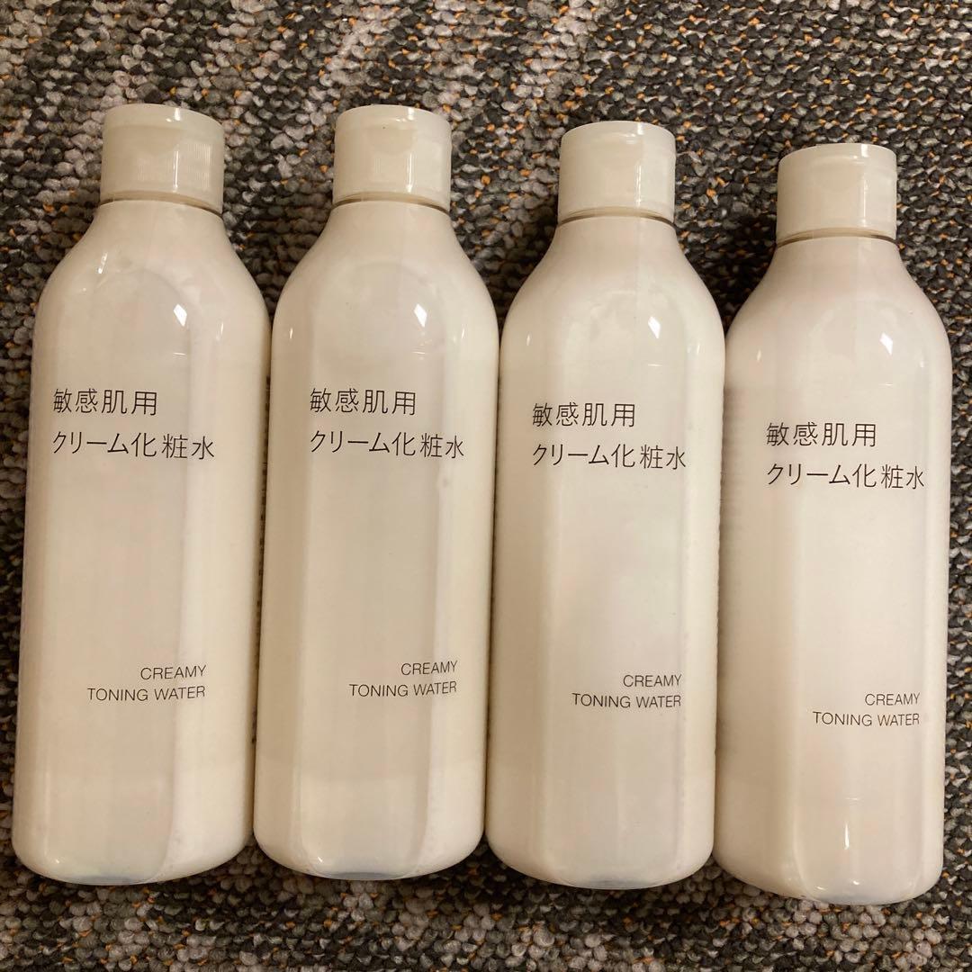 MUJI クリーミートーニングウォーター 4本セット