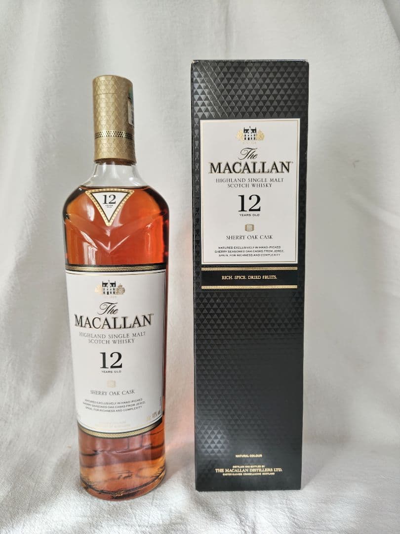 The Macallan 12年 シングルモルトウイスキー 700ml