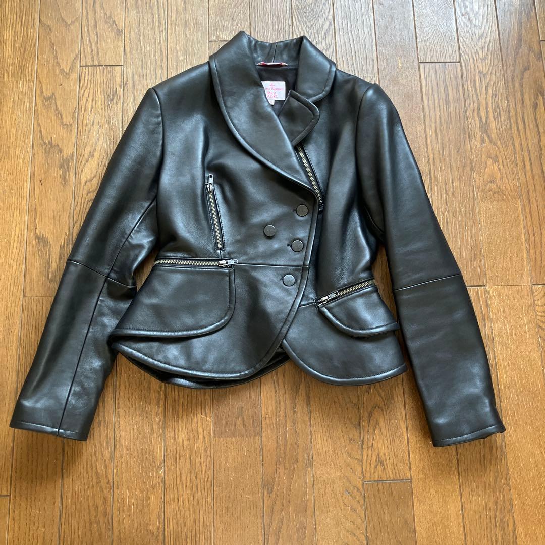 vivienne westwood 羊皮ライダースジャケット　size3