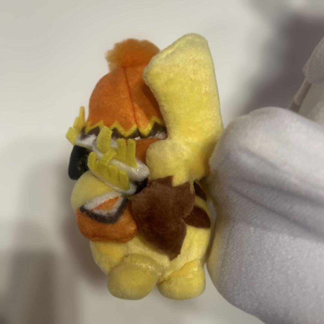 【最安値】サッポロ限定 ぬいぐるみ ピカチュウの雪像〜クラーク像〜タグ付美品