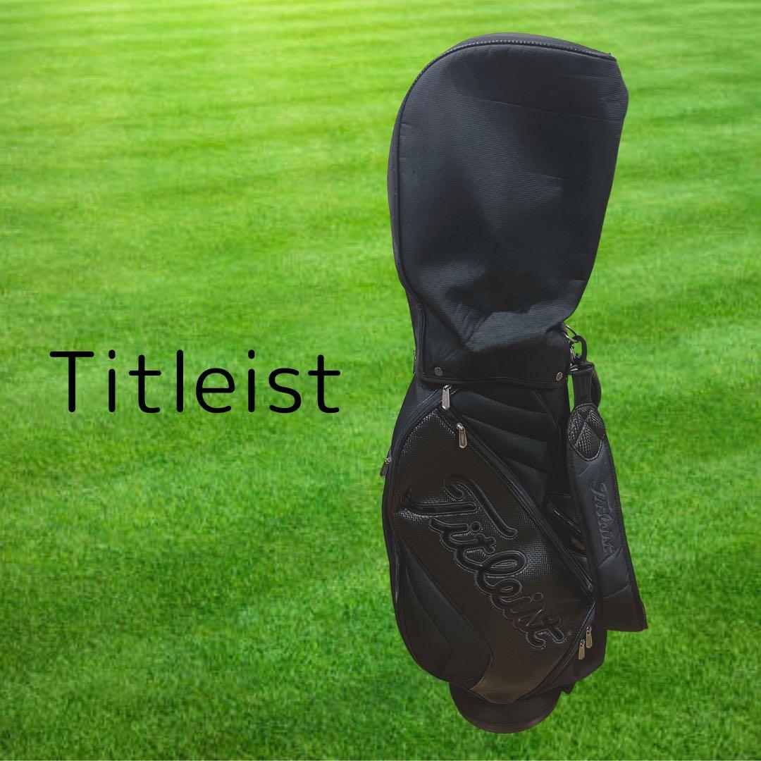K253 Titleist タイトリスト ブラック キャディバッグ