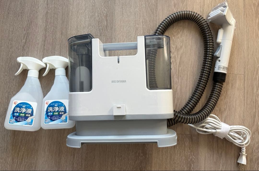 IRIS OHYAMA リンサークリーナー　RNS-P10-W 洗浄液2本セット