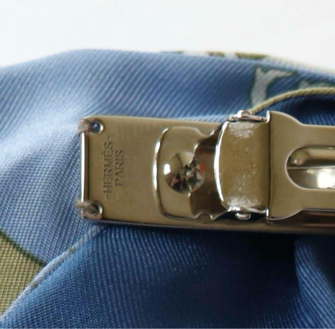エルメス　HERMES リボンバレッタ　髪飾り