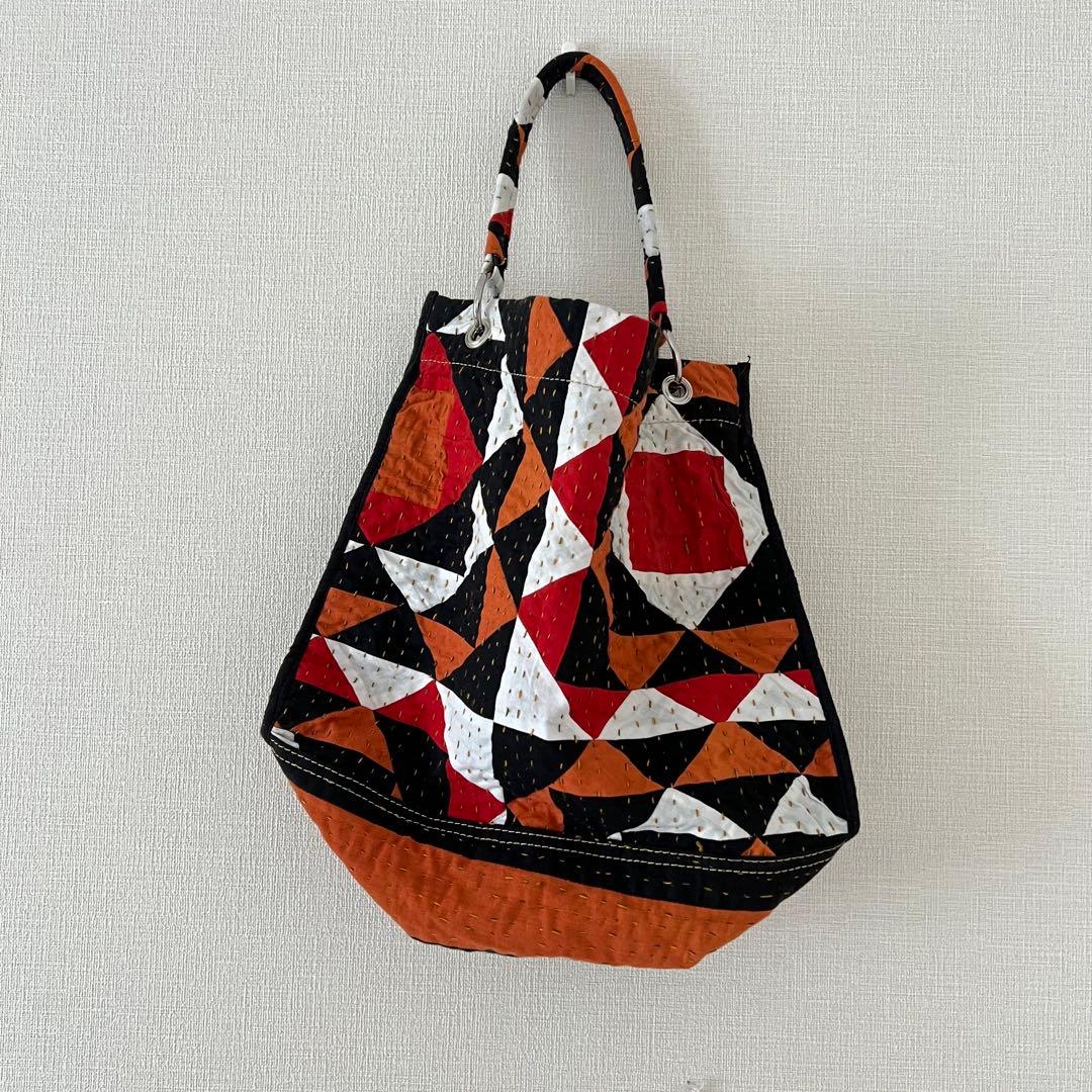 namai バック　ハンドメイド　刺子　刺繍