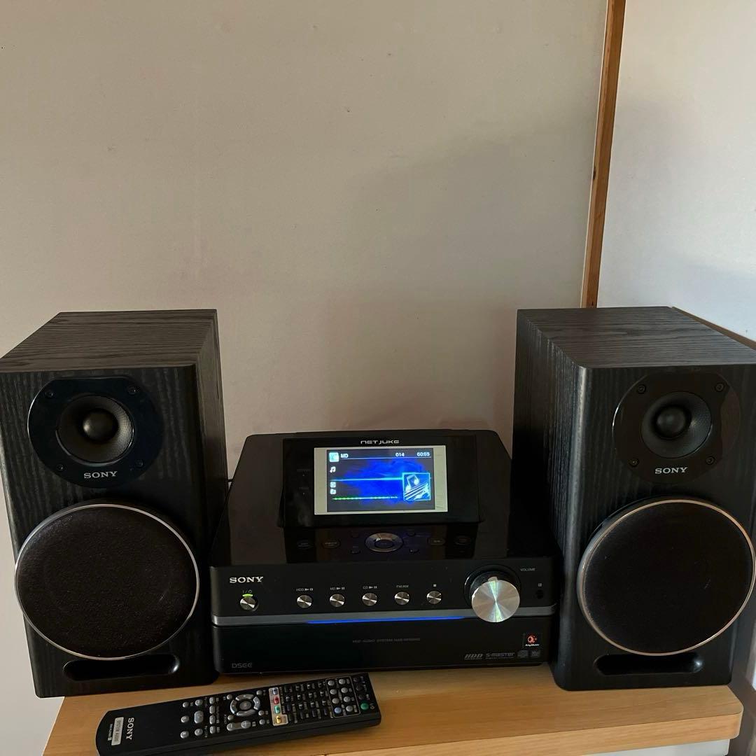 K*i様 SONY HDDコンポ カラー液晶 リモコン付 HCD-M700HD