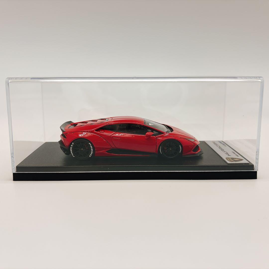 ✨美品✨ LookSmart 1/43 ランボルギーニ ウラカン レッド 箱付き