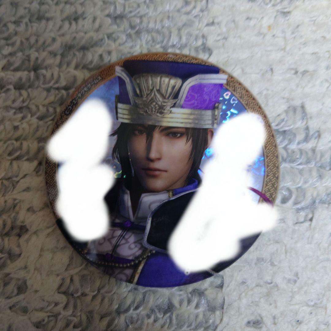 真・三國無双8 真・真帰したくないセリフ　トレーディング　ホログラム缶バッジ