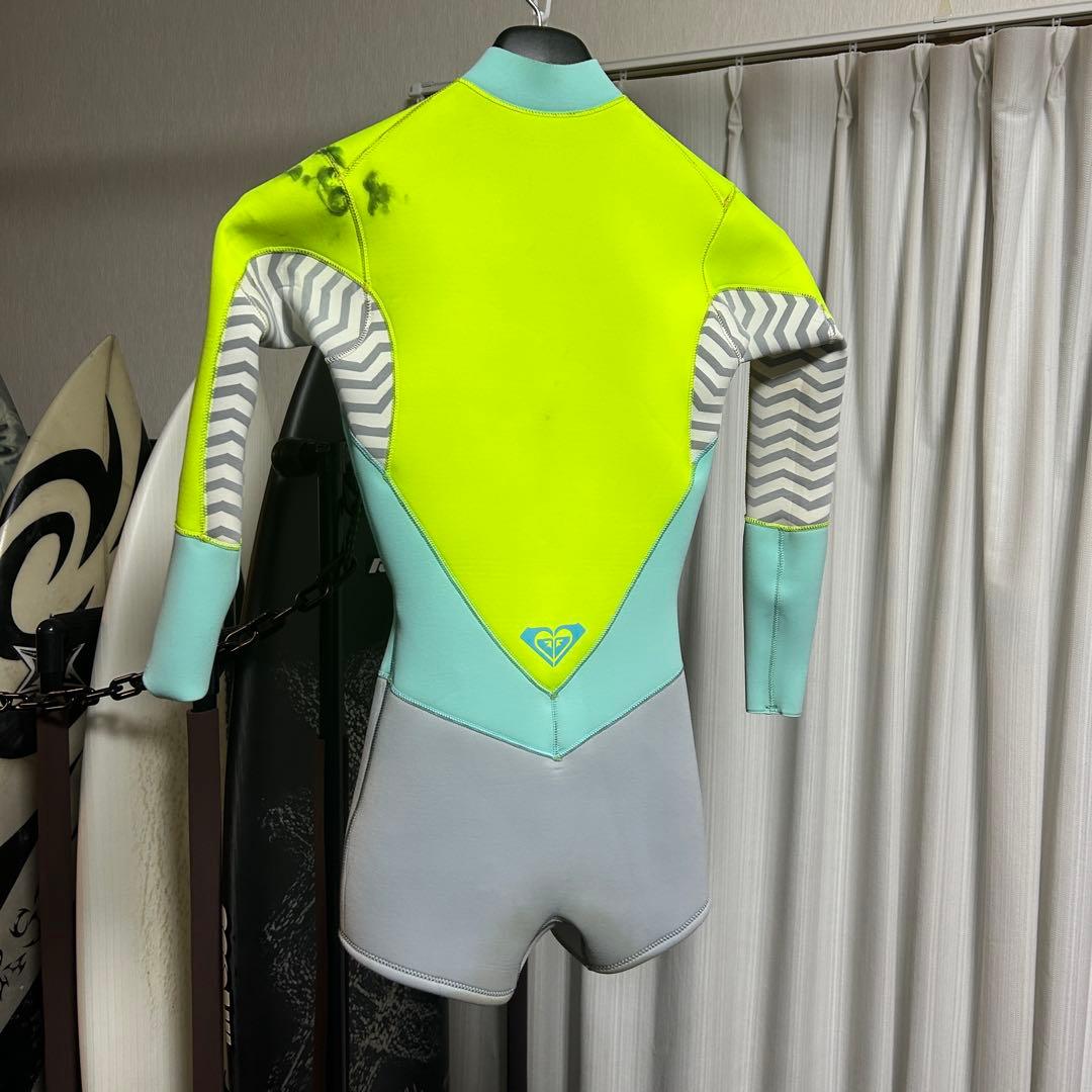 ROXY ロキシー ウェットスーツ M ロングスプリング ラスティ 海パンセット