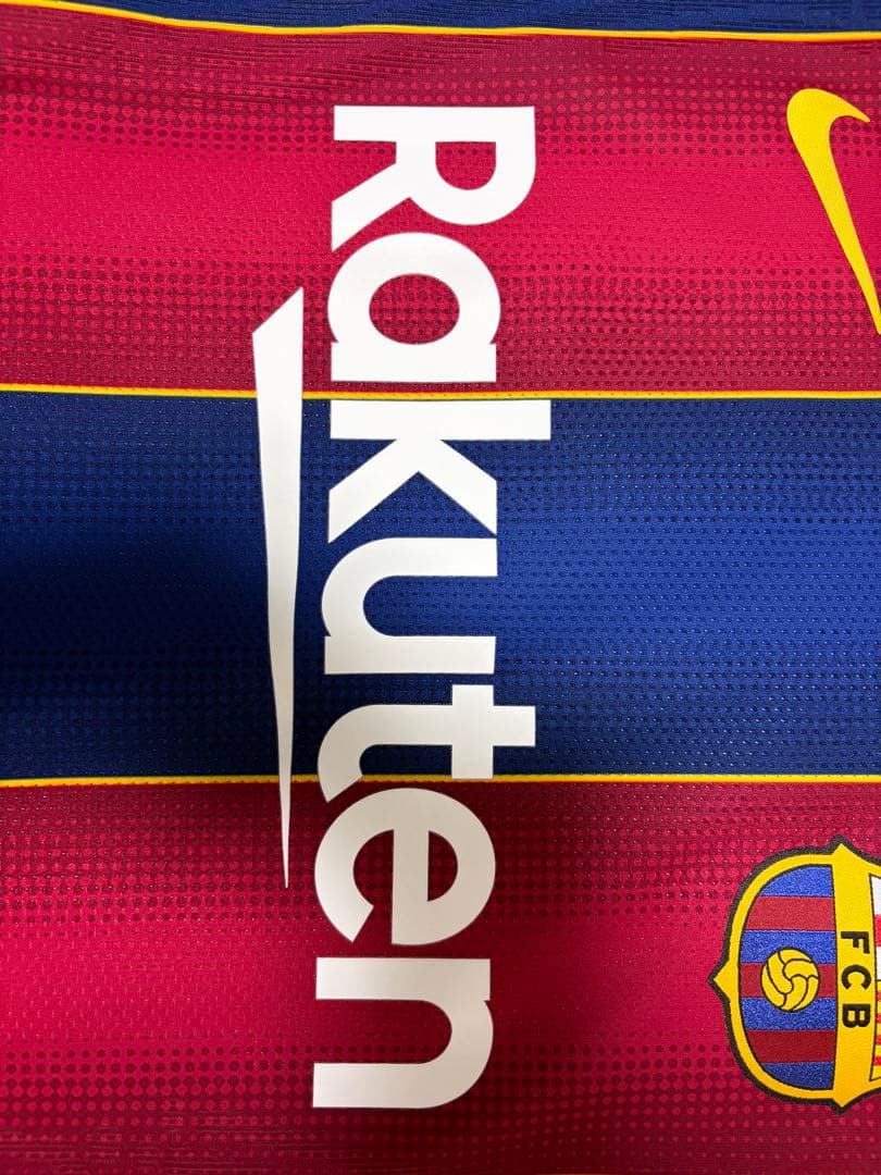 【正規品】メッシ　バルセロナ　20/21 ホーム　オーセンティック