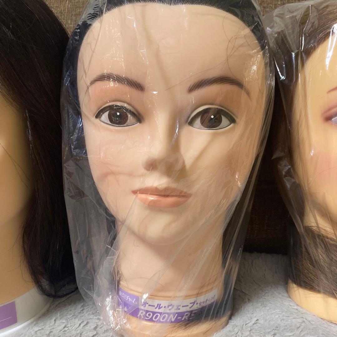 Tokyo Charm ウィッグマネキン 美容教材3体セット
