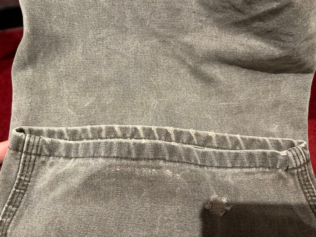 Carhartt オーバーオール ダブルニー W46xL30