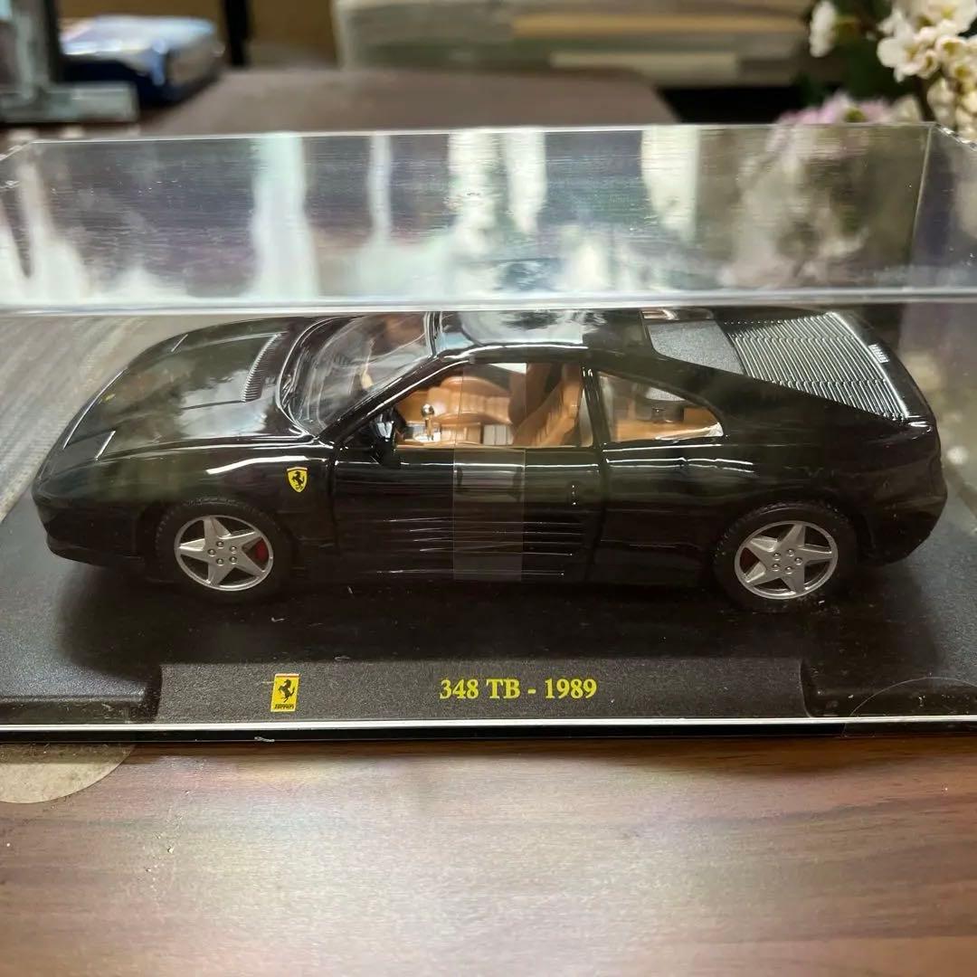 Ferrari 348 TB 1989 ブラック ミニカー