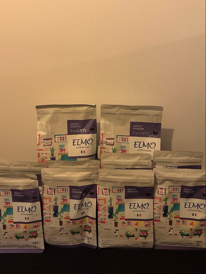 エルモ インドア成猫用 アダルト キャットフード7.2kg