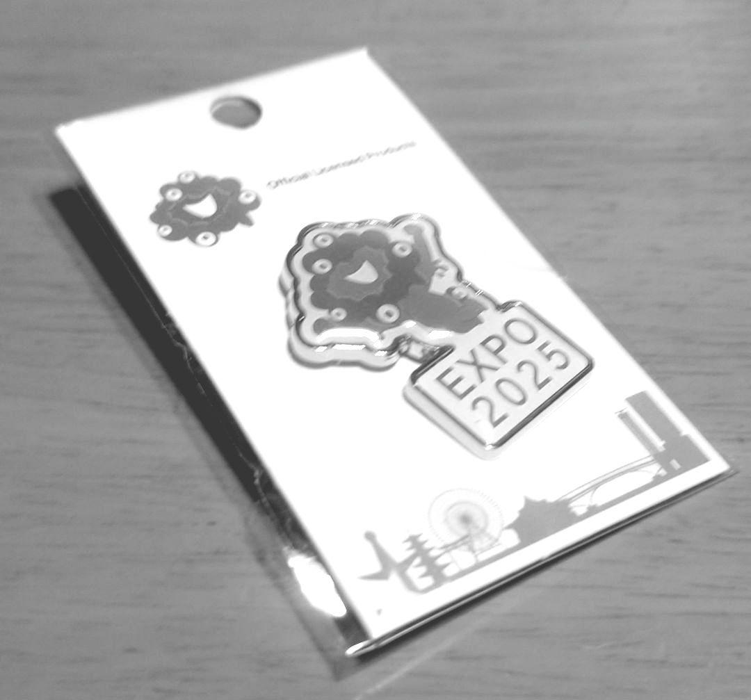 大阪関西万博EXPO2025 ミャクミャクプレートピンバッジ飛び 新品未使用品