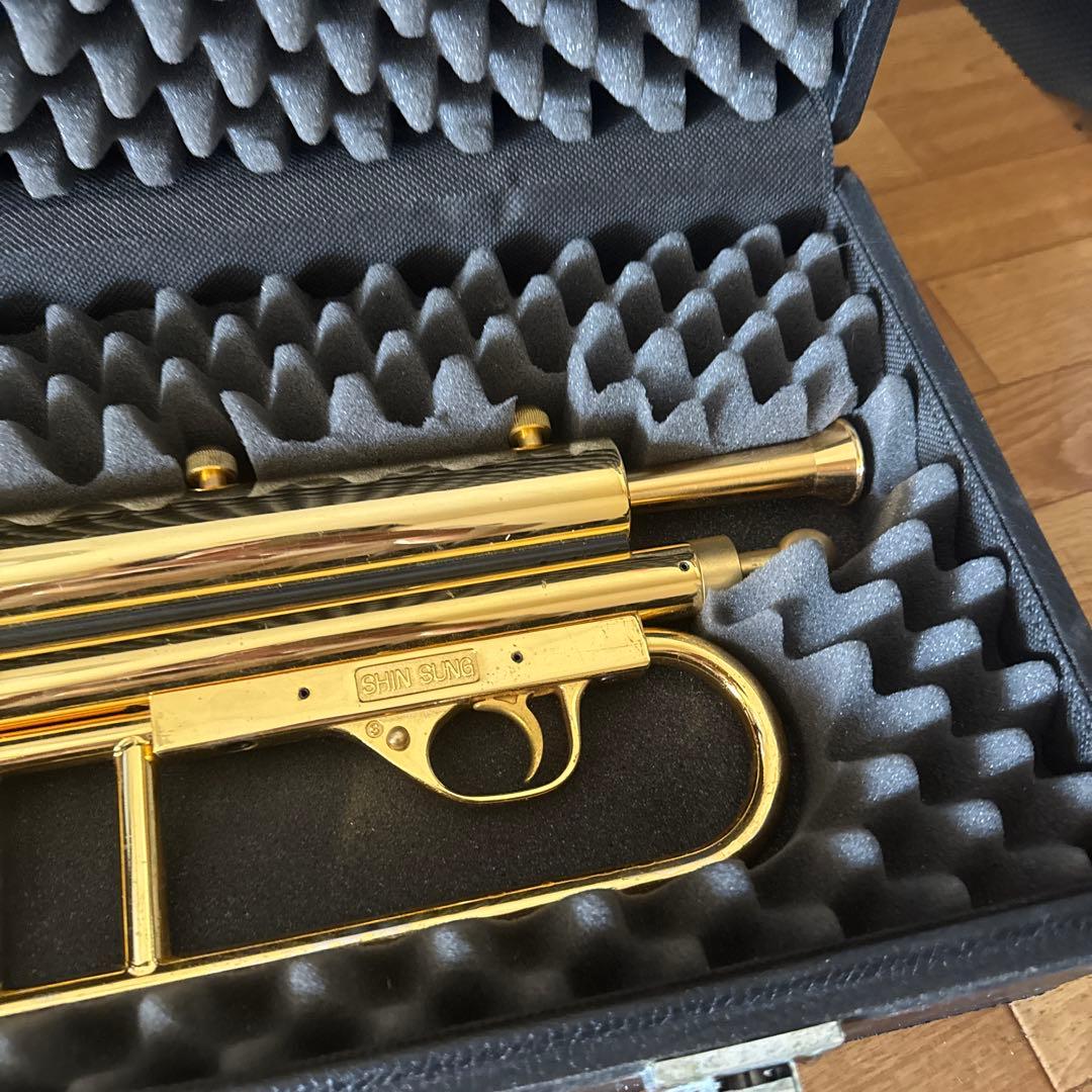 トランペット型ガスガン