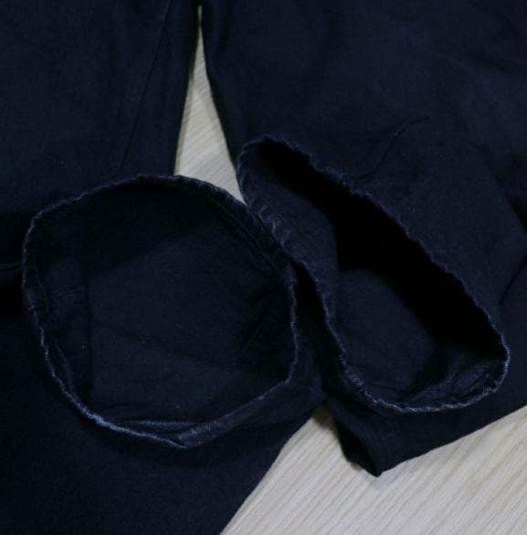 COMOLI ベルテッド パンツ ブラック サイズ4 XL 相当 ｜ コモリ