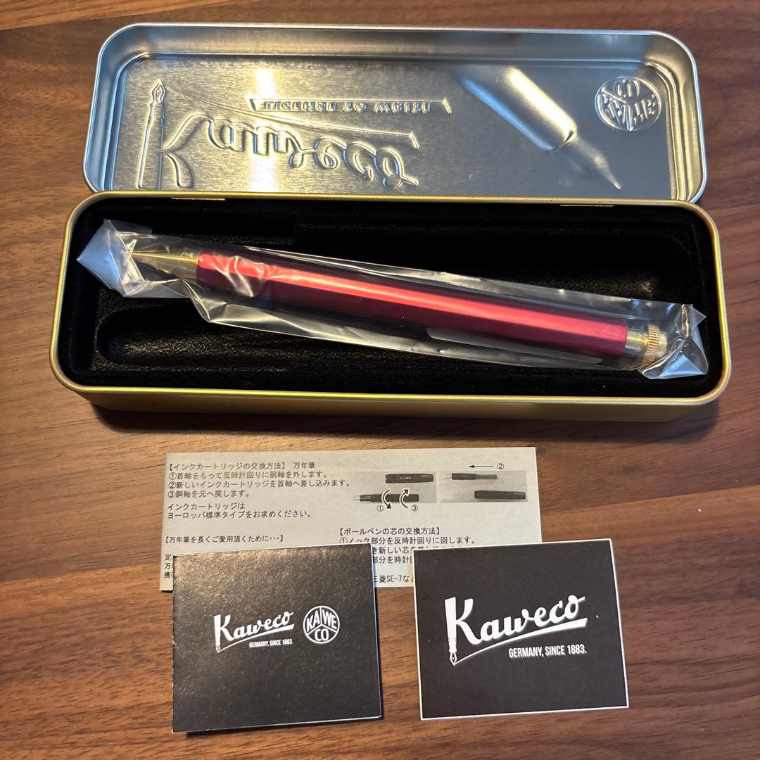【新品未使用】Kaweco SPE MP RED 0.5 シャープペンシル本体