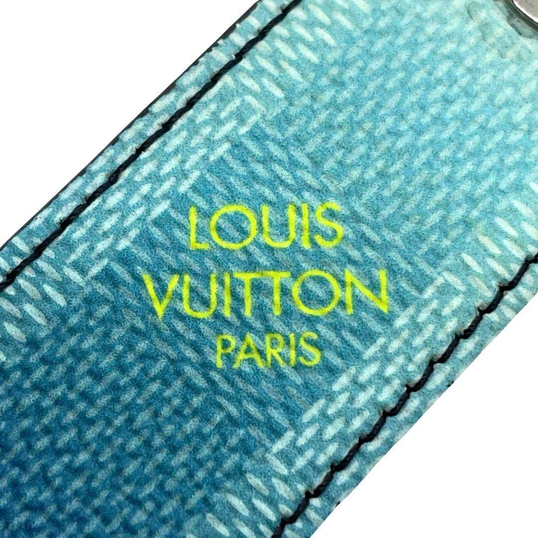 一点物 正規品 ルイヴィトン キーリング M00735 ダミエ ストライプス人気