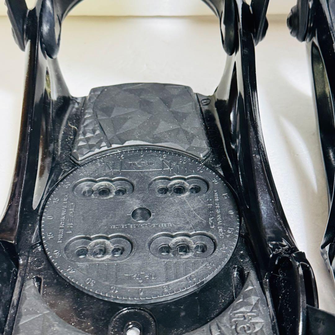 mサイズHead スノーボードビンディング ブラック/グリーン