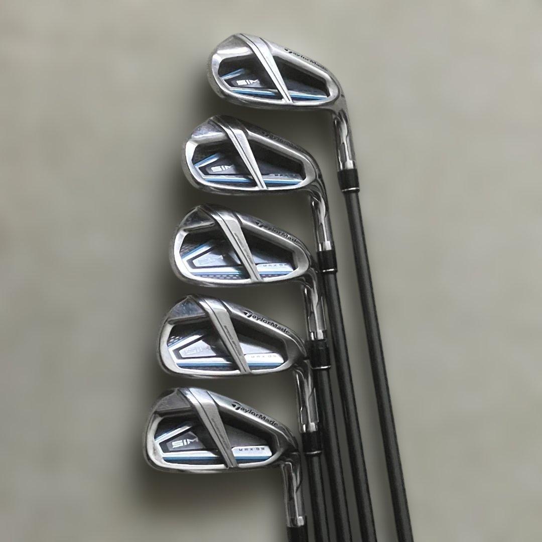 【ギャン】テーラーメイド　SIMMAX OSアイアンセット　5本　S