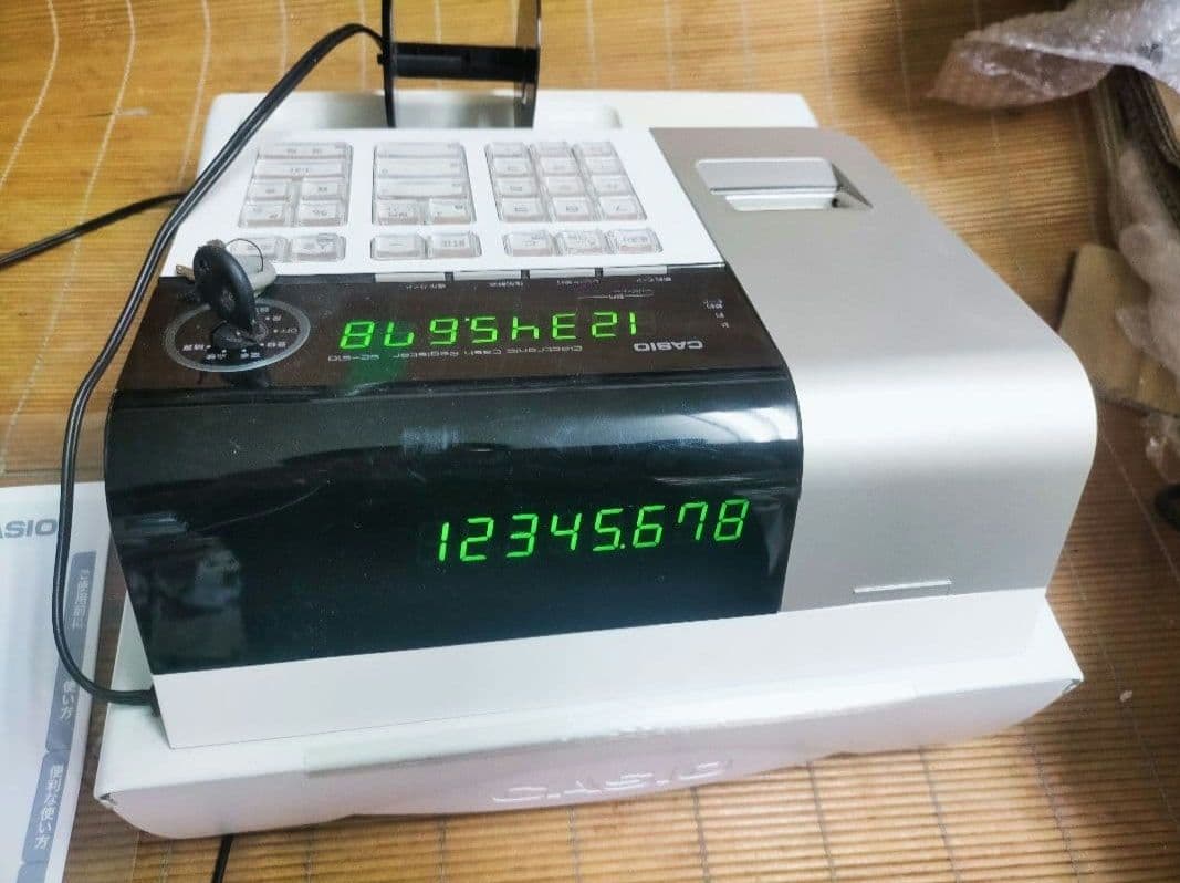 カシオレジスター　SE-S10　人気機種　送料無料　261810