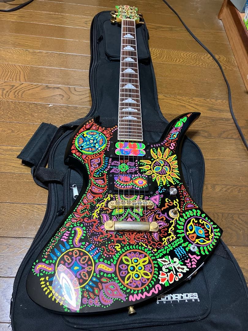 SELFISH 美品 MG-145Sサイケデリックペイント hideモデル