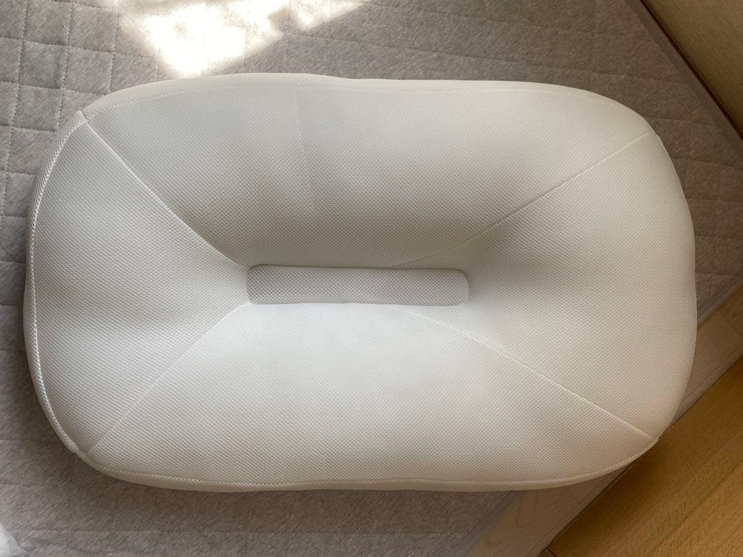 【美品】iimin Cカーブベビーベッド 専用パッド付