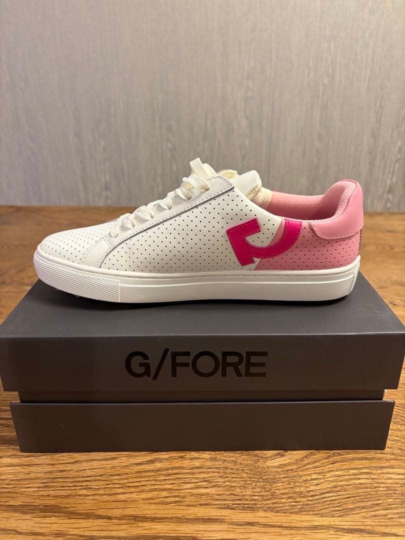 G/FORE ゴルフ用スニーカー ホワイト/ピンク