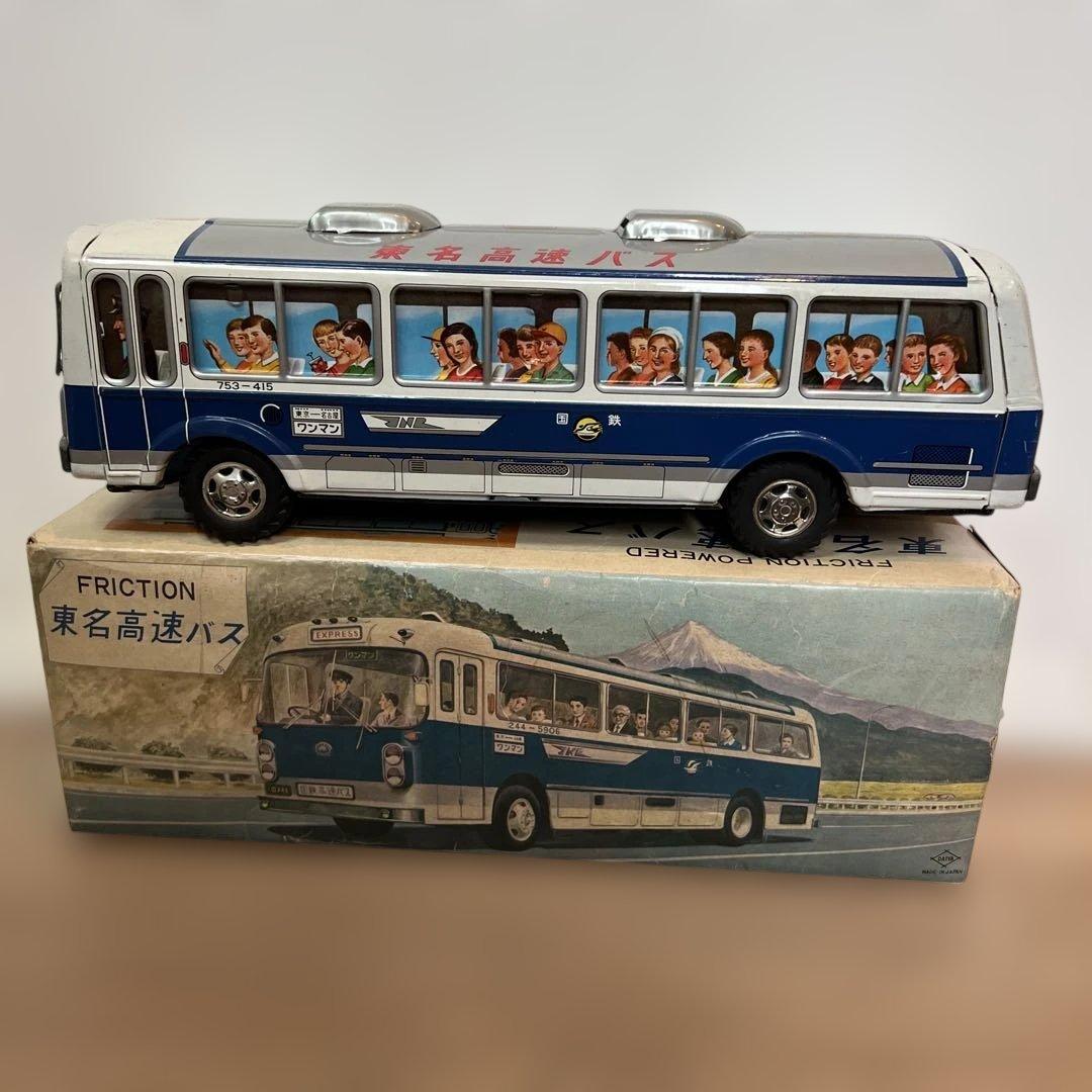 DAIYA ブリキのおもちゃ　東名高速バス