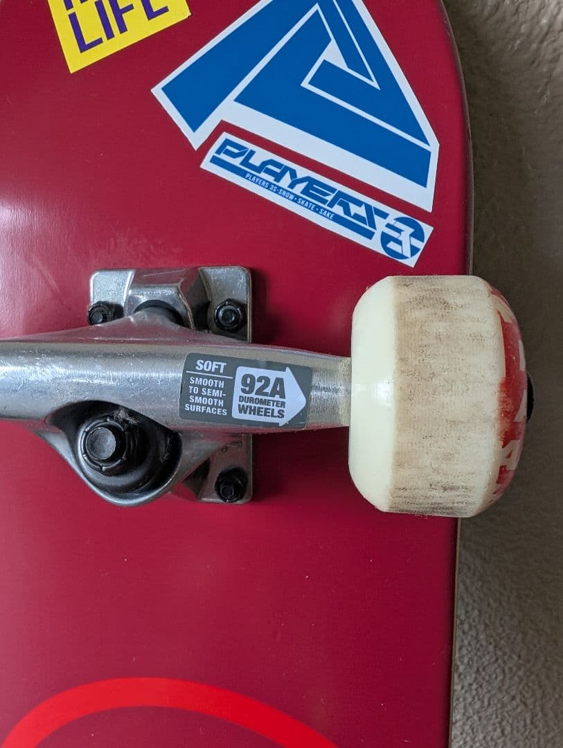 Almost スケートボード コンプリート レッド