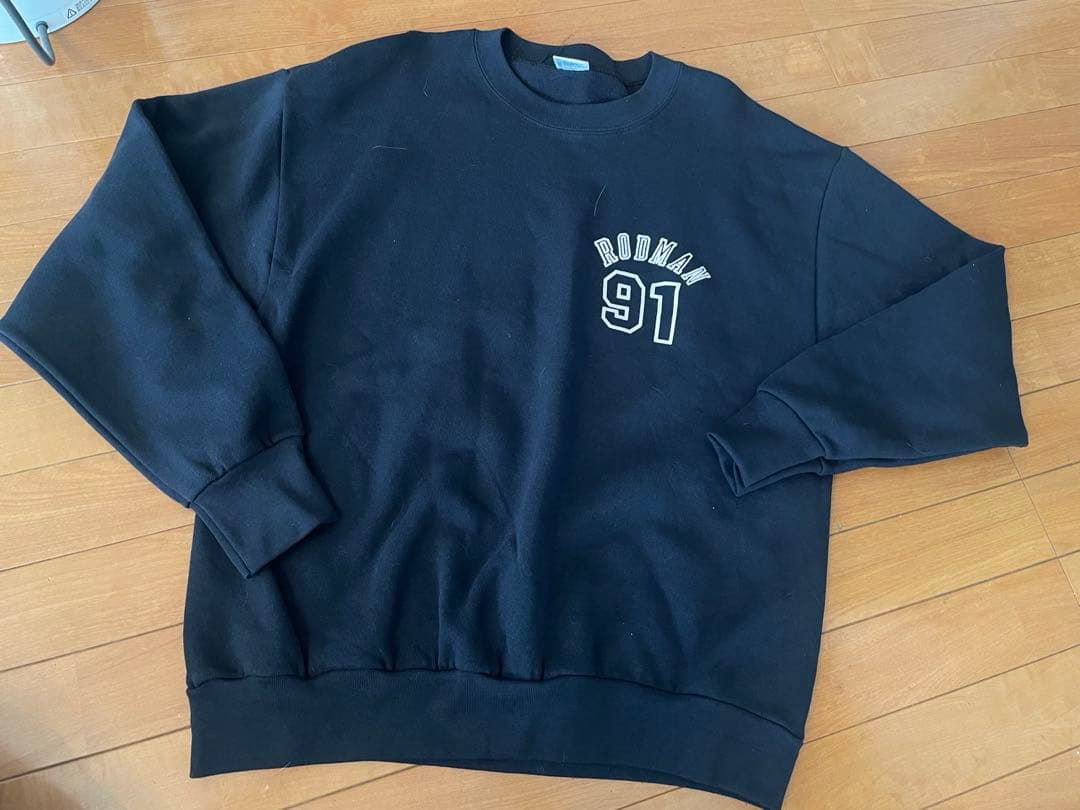 アメリカ製！DELTAデルタスウェットRODMAN 91 バックプリント