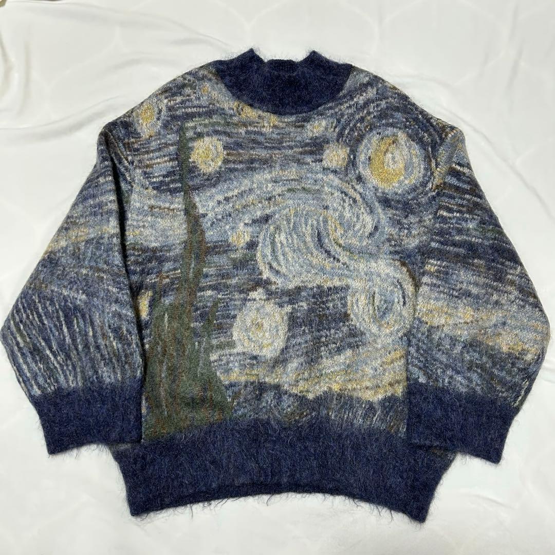 【値下げ】コウタグシケン星月夜モヘアニット セーター Kota Gushiken