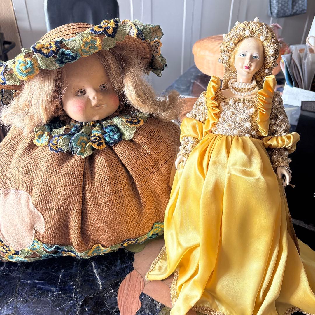 アンティーク　人形　セット　イタリア製