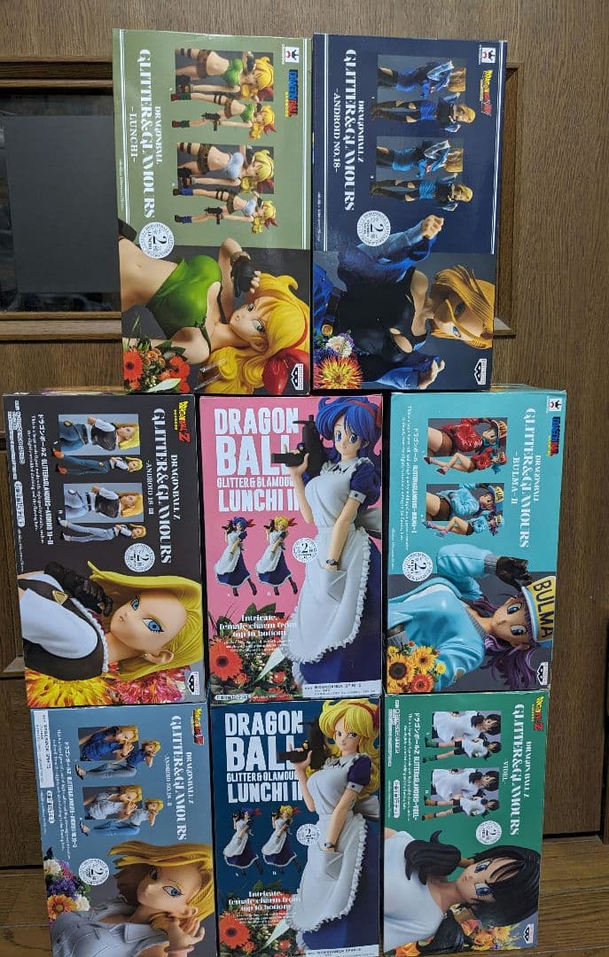 ドラゴンボールGLITTER&GLAMOURS ブルマ ランチ 18号　ビーデル