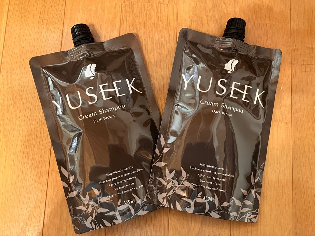 YUSEEK クリームシャンプー ダークブラウン 新品未使用　2個セット