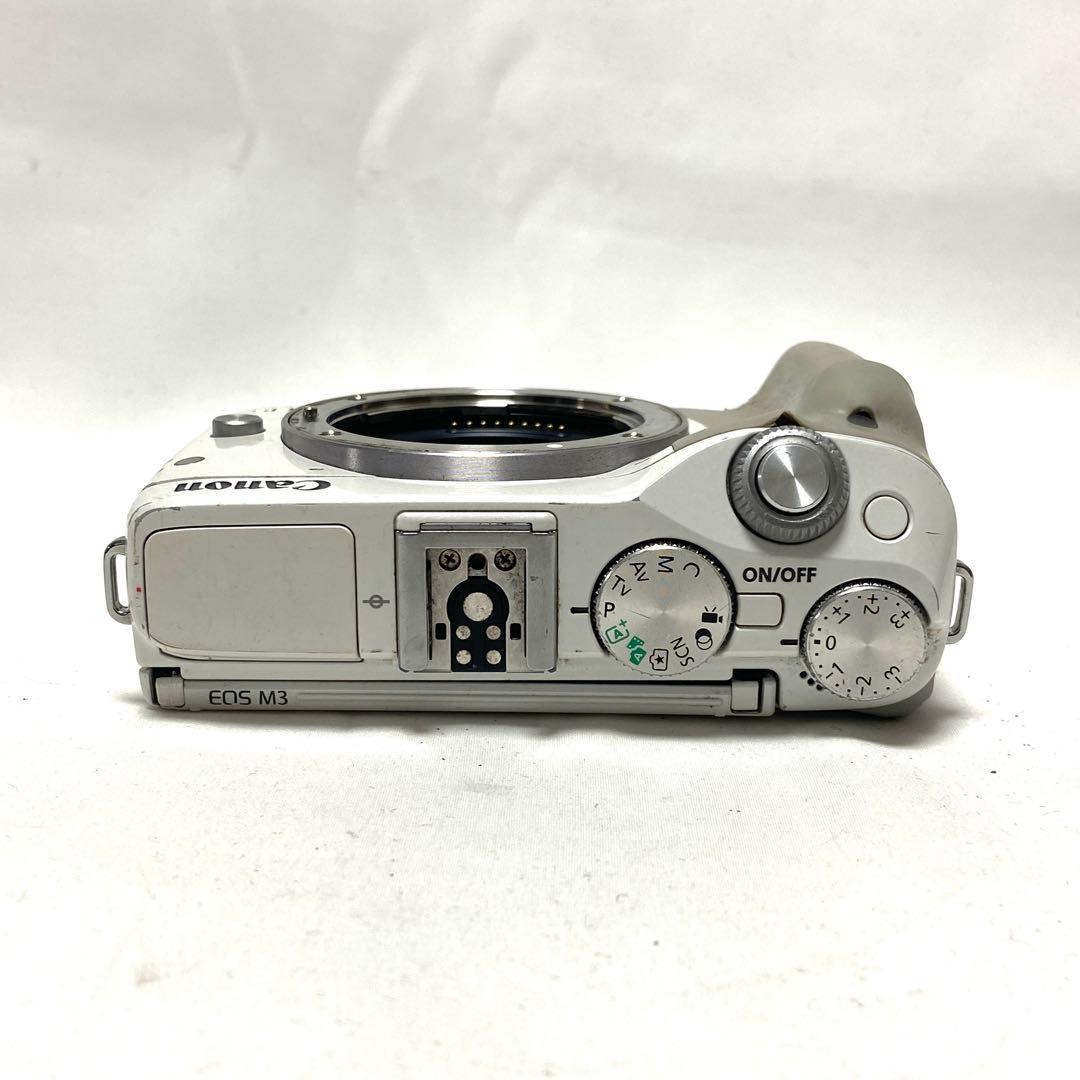 Canon キヤノン EOS M3 ホワイト ミラーレス一眼 ジャンク