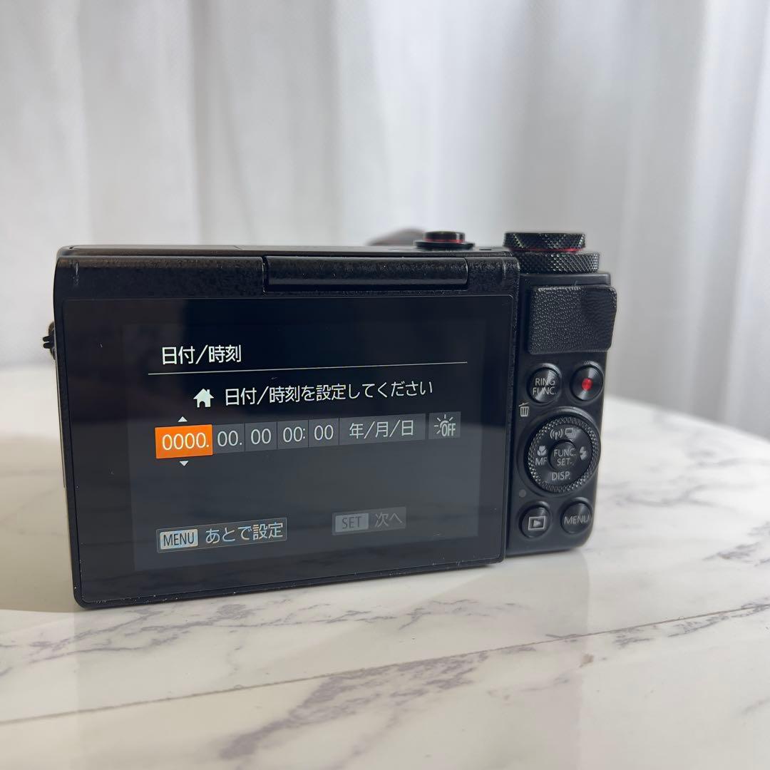 【新品未使用】Canon G7X コンパクトデジタルカメラ ブラック