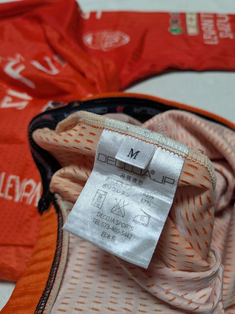 DECOJA LEVANTE FUJI レバンテフジ静岡 サイクルシャツ 支給品