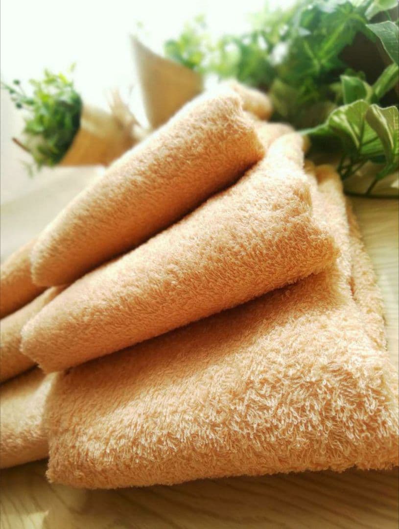 泉州タオル 高級綿ベージュフェイスタオルセット20枚 タオル新品 まとめ売り