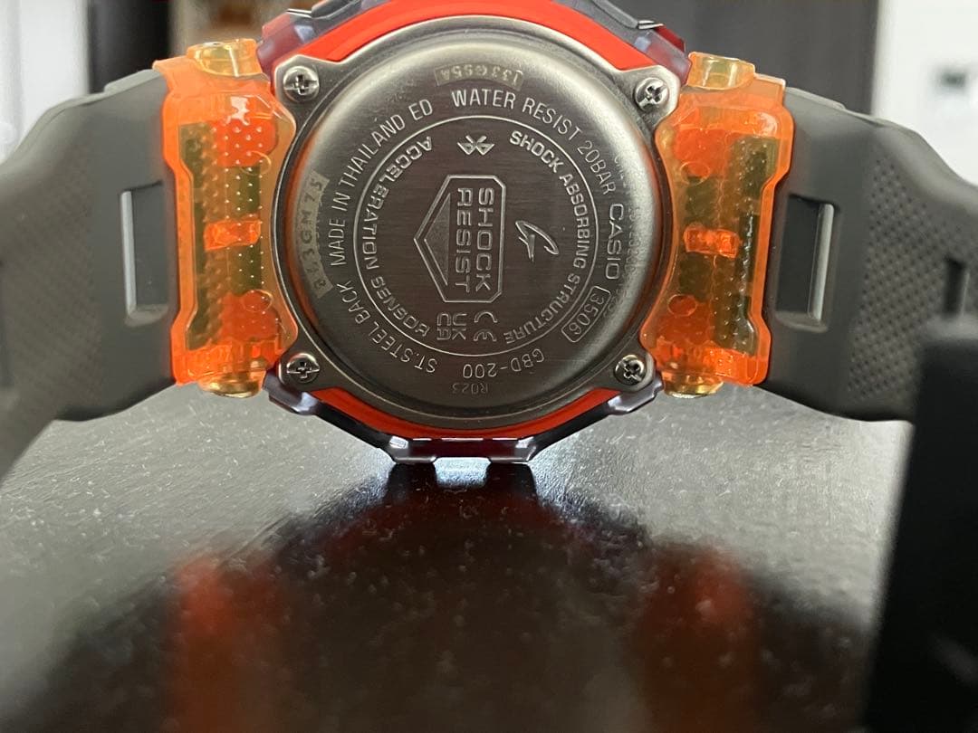 Y*i様 CASIO G-SHOCK クリアオレンジ腕時計