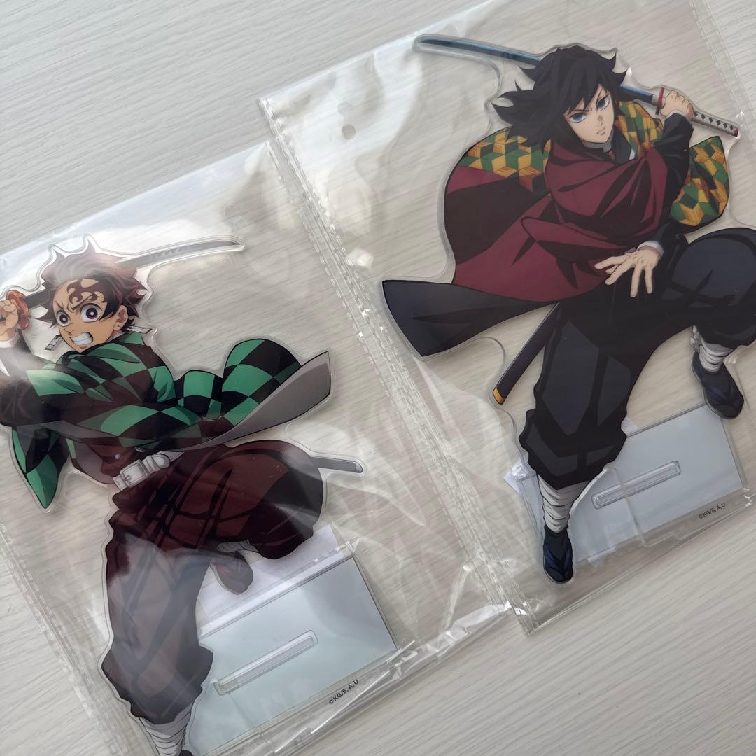 おまけ付き鬼滅の刃オンラインアニプレックスくじ c賞ビッグアクリルスタンド