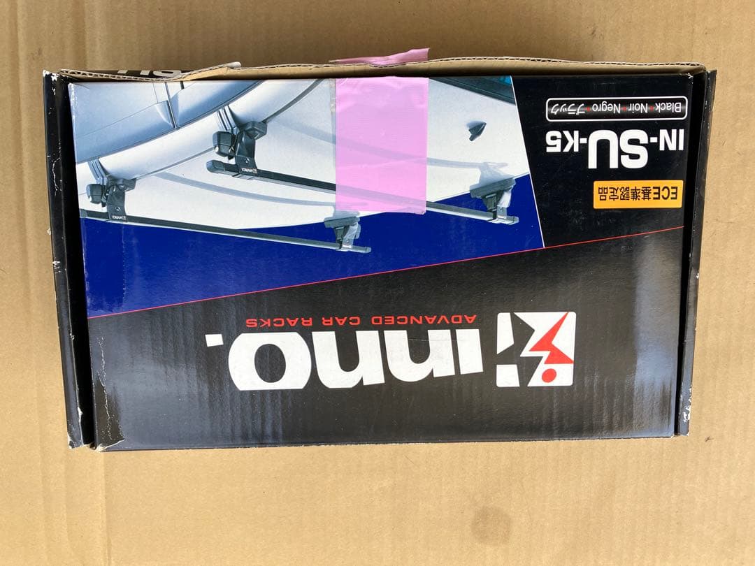 未使用使デリカD5用 INNO K346 ウィンターキャリアセット