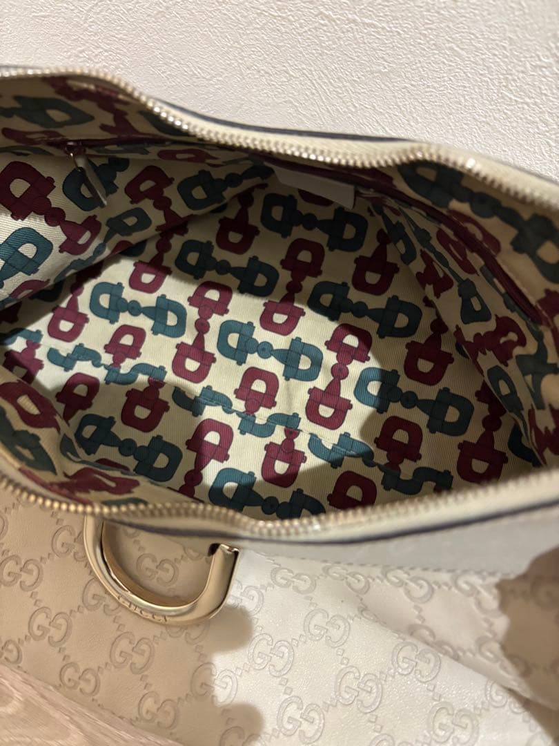 GUCCI GG総柄 アビー ハンドバッグ