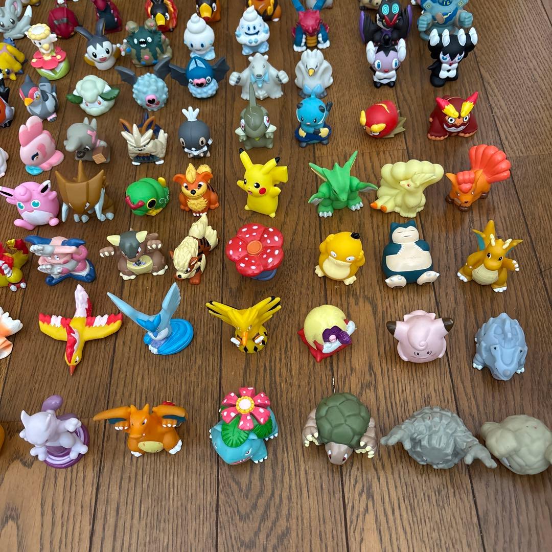 ポケモンキッズ　クリア　指人形　ポケモン　フィギュア　初代　リザードン