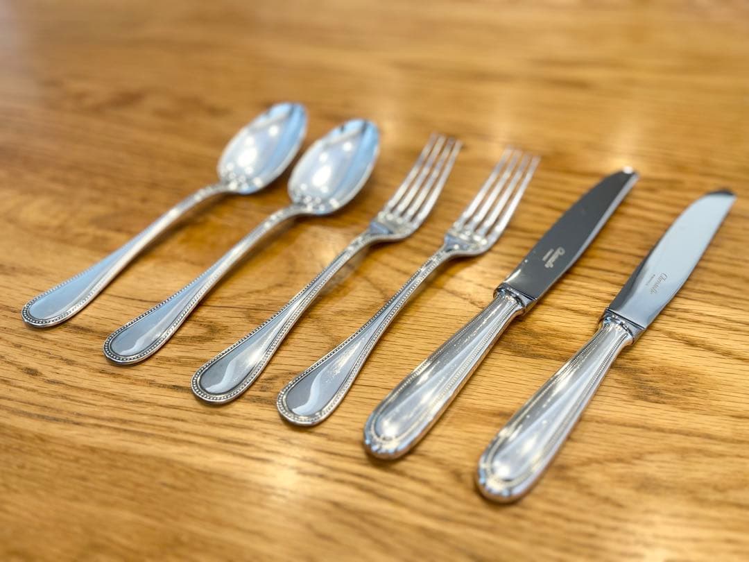 Christofle : クリストフル パール スタンダードサイズ 6点セット